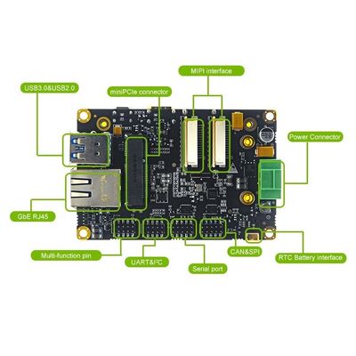 SD 1 * Micro SD Embedded Carrier Board para NVIDIA Jetson NANO/Xavier NX/TX2 NX Module