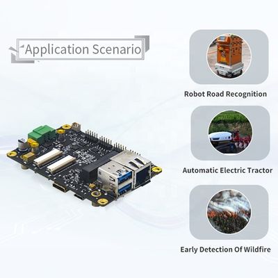 SD 1 * Micro SD Embedded Carrier Board para NVIDIA Jetson NANO/Xavier NX/TX2 NX Module