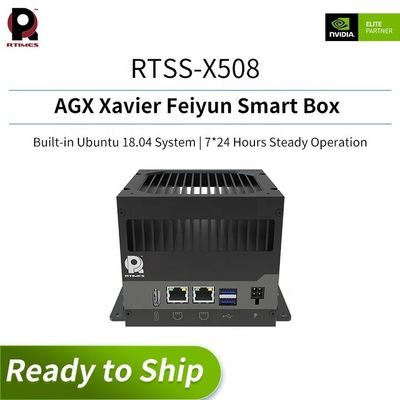 Jetson AGX Xavier Kit de Desenvolvedor e Feiyun Smart Box RTSS-X508 Entrada de energia 9V 20V DC