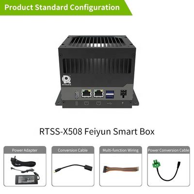 Jetson AGX Xavier Kit de Desenvolvedor e Feiyun Smart Box RTSS-X508 Entrada de energia 9V 20V DC