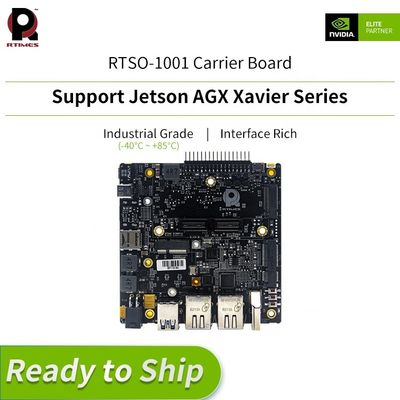 RTSO-1001 AGX Xavier Industrial Carrier Board Entrada de energia de 9V a 20V Série Jetson AGX Orin