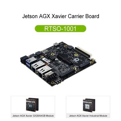 RTSO-1001 AGX Xavier Industrial Carrier Board Entrada de energia de 9V a 20V Série Jetson AGX Orin