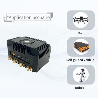 Controle de UAV Waveshare Feiyun Smart Box RTSS-X306-8G Com módulo Nvidia Jetson Orin NX 8GB
