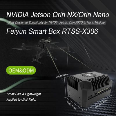 Jetson Orin Nano 4GB módulo de ventilador caixa de dissipação de calor para robótica de próxima geração