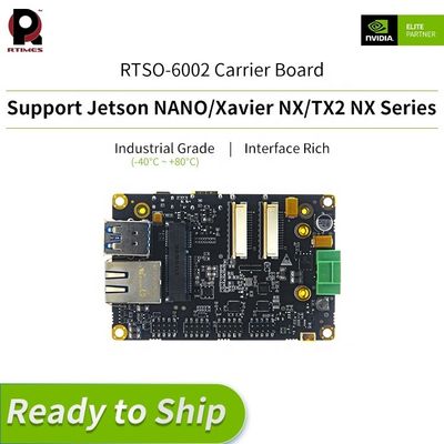 RTSO-6002 V1.2 Adaptação da placa transportadora para o desenvolvimento Jetson NANO/Xavier NX/TX2 NX
