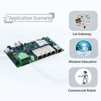 Controle de PCB ecológico para NVIDIA Jetson NANO/Xavier NX/TX2 NX RTSO-6003 Carrier Board