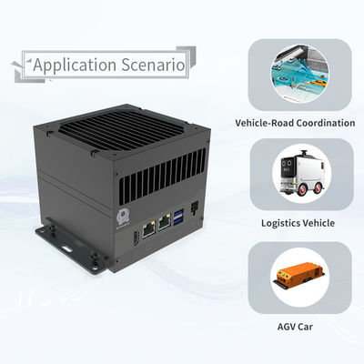 8 Interface da câmera GMSL Jetson AGX Orin Kit de desenvolvimento 32GB RTSS-X205-GMSL com dissipador de calor