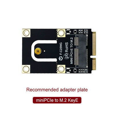 MiniPCIe profissional para M.2 KeyE Transfer Card RTS-PM.2.E para módulo WIFI/BT da NVIDIA