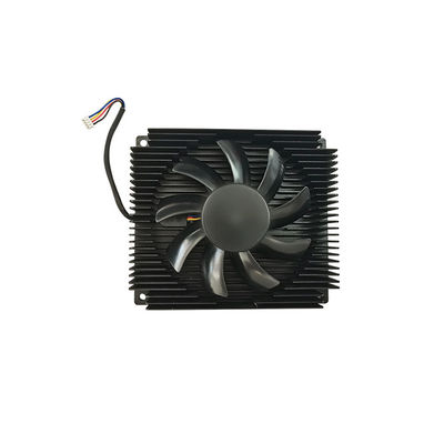 Ventilador de refrigeração de transistores elevados para dissipadores de calor de materiais compostos de alta condutividade térmica