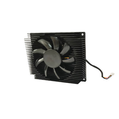 Ventilador de refrigeração de transistores elevados para dissipadores de calor de materiais compostos de alta condutividade térmica