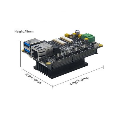 NVIDIA Jetson Nano Developer Kit RTS-NANO-DK01 com 4GB de RAM e caixa de câmera incorporada