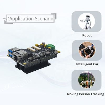 NVIDIA Jetson Nano Developer Kit RTS-NANO-DK01 com 4GB de RAM e caixa de câmera incorporada