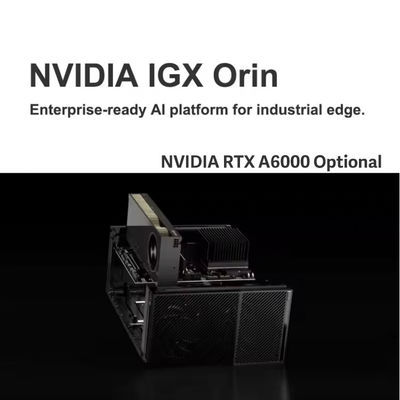 262.7 x 382 x 151.2 mm NVIDIA IGX Orin Developer Kit 940-23840-0001-000 Até 1705 TOPs