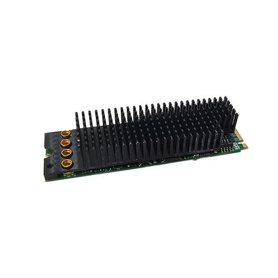 Tabela de captura de vídeo de resolução Eco Capture Quad SDI M.2-6904 com entrada SDI de 4 canais