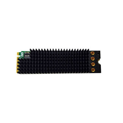 Tabela de captura de vídeo de resolução Eco Capture Quad SDI M.2-6904 com entrada SDI de 4 canais