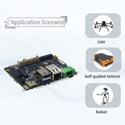 Realtimes AI Modulo de Inteligência Artificial Orin Nano/Orin NX Modulo de Desenvolvimento Board RTSO-3002 Industrial Carrier Board